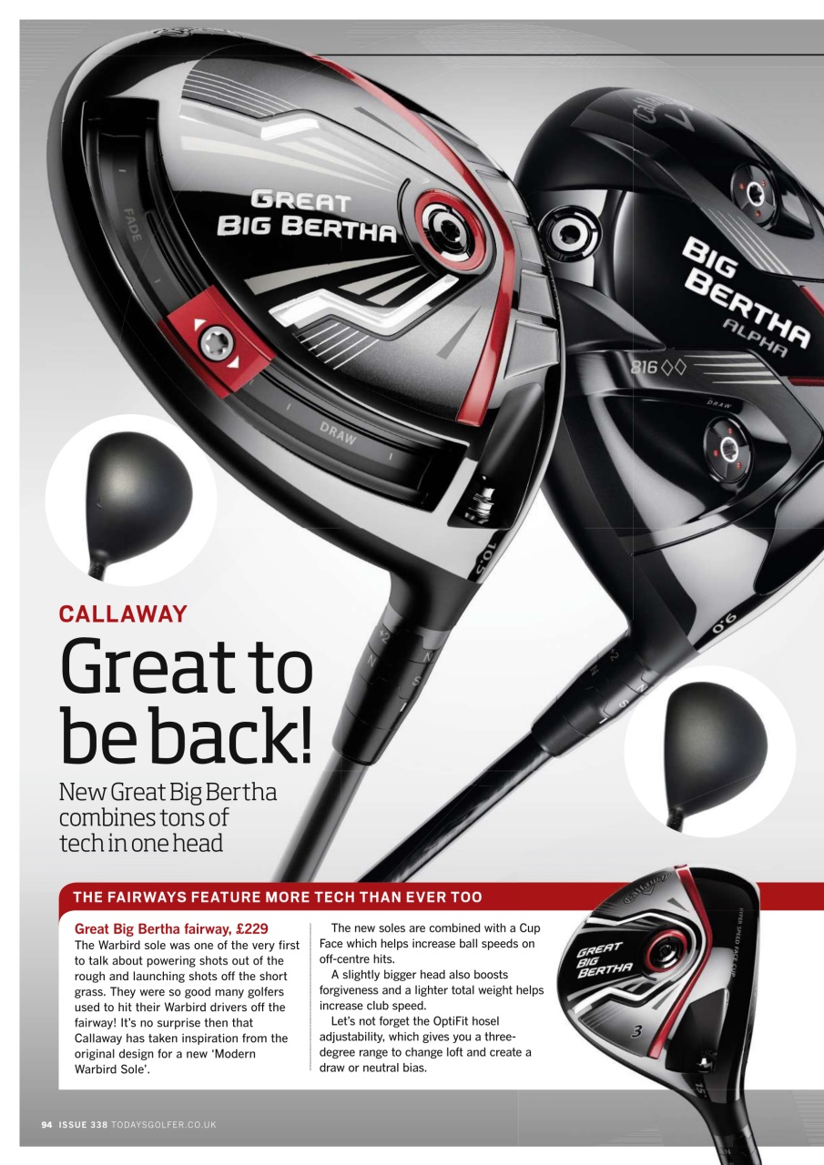 Today's Golfer Preview Pages