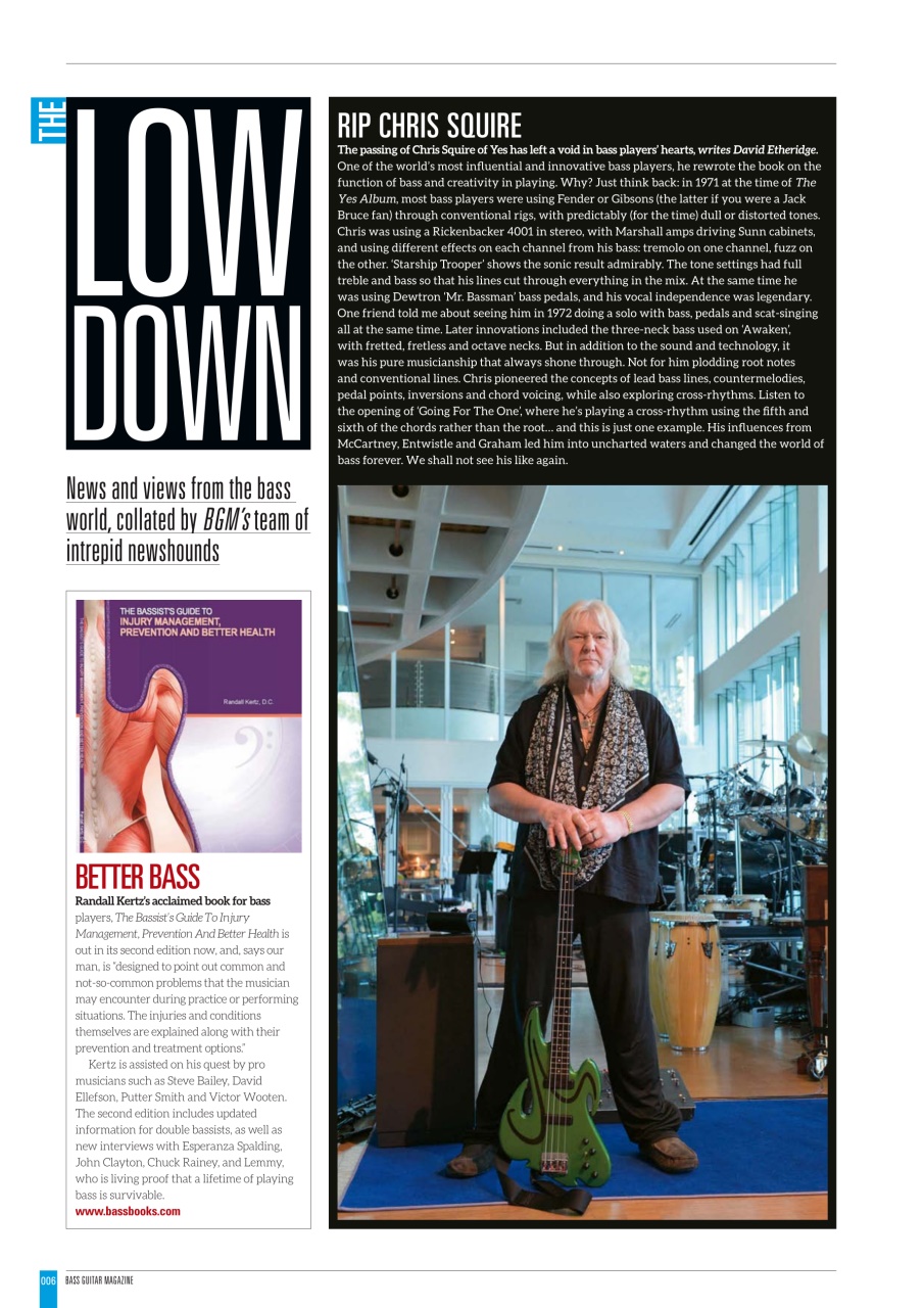 Bass Player UK Preview Pages