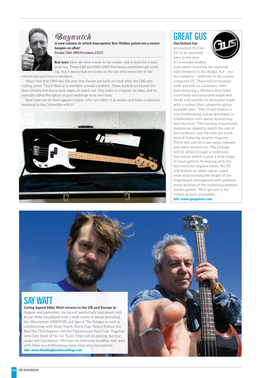 Bass Player UK Preview Pages