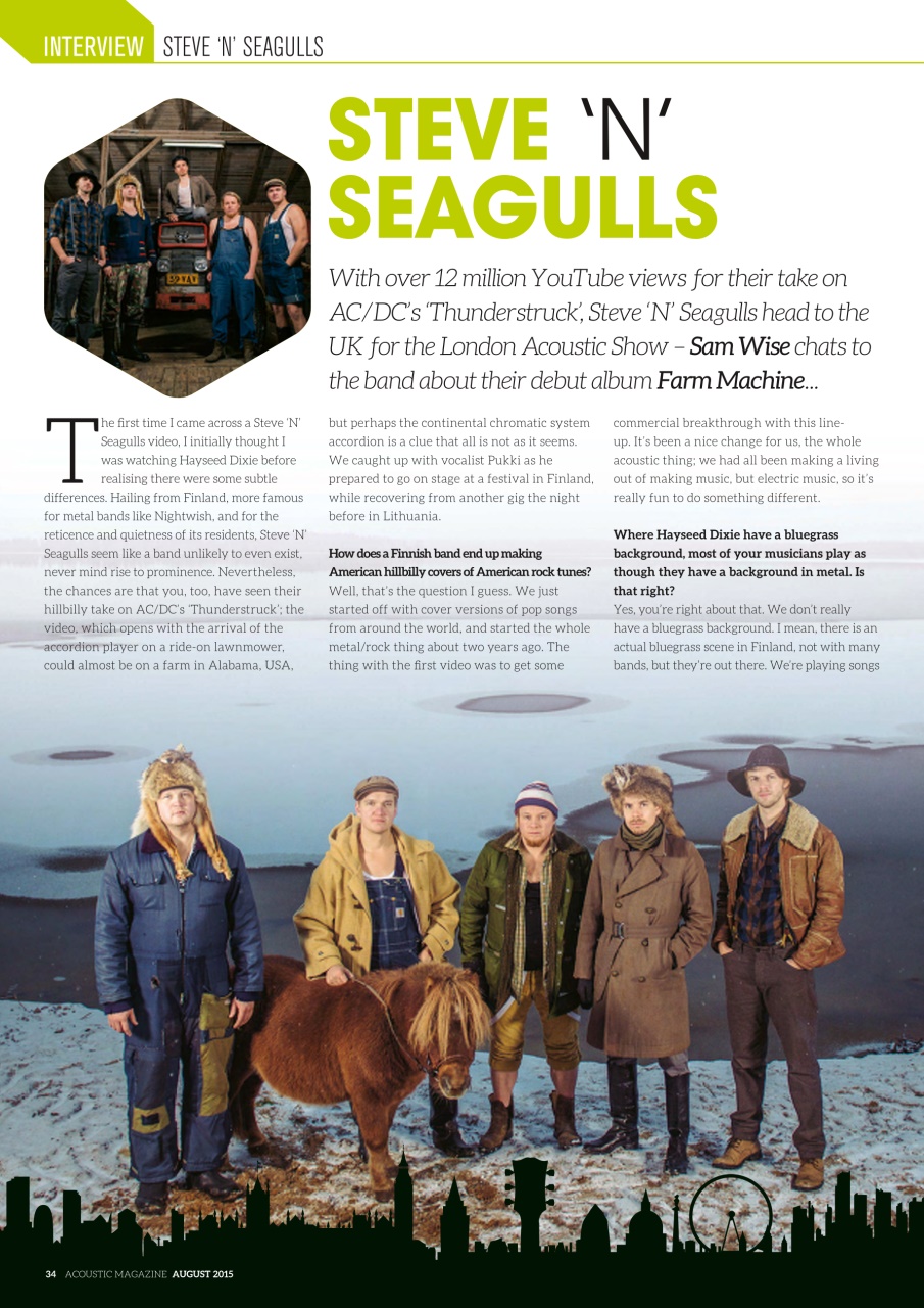 Acoustic Preview Pages