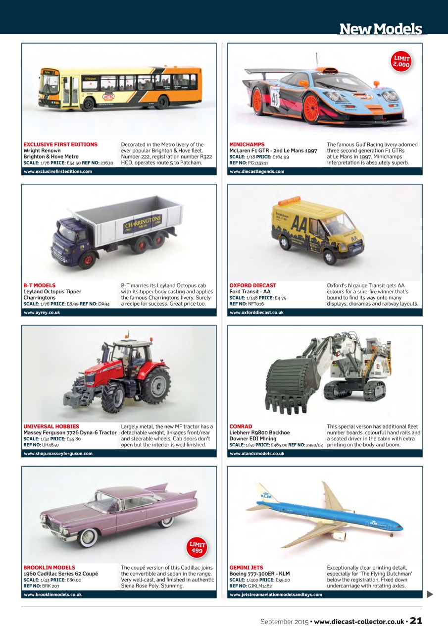 Diecast Collector Preview Pages