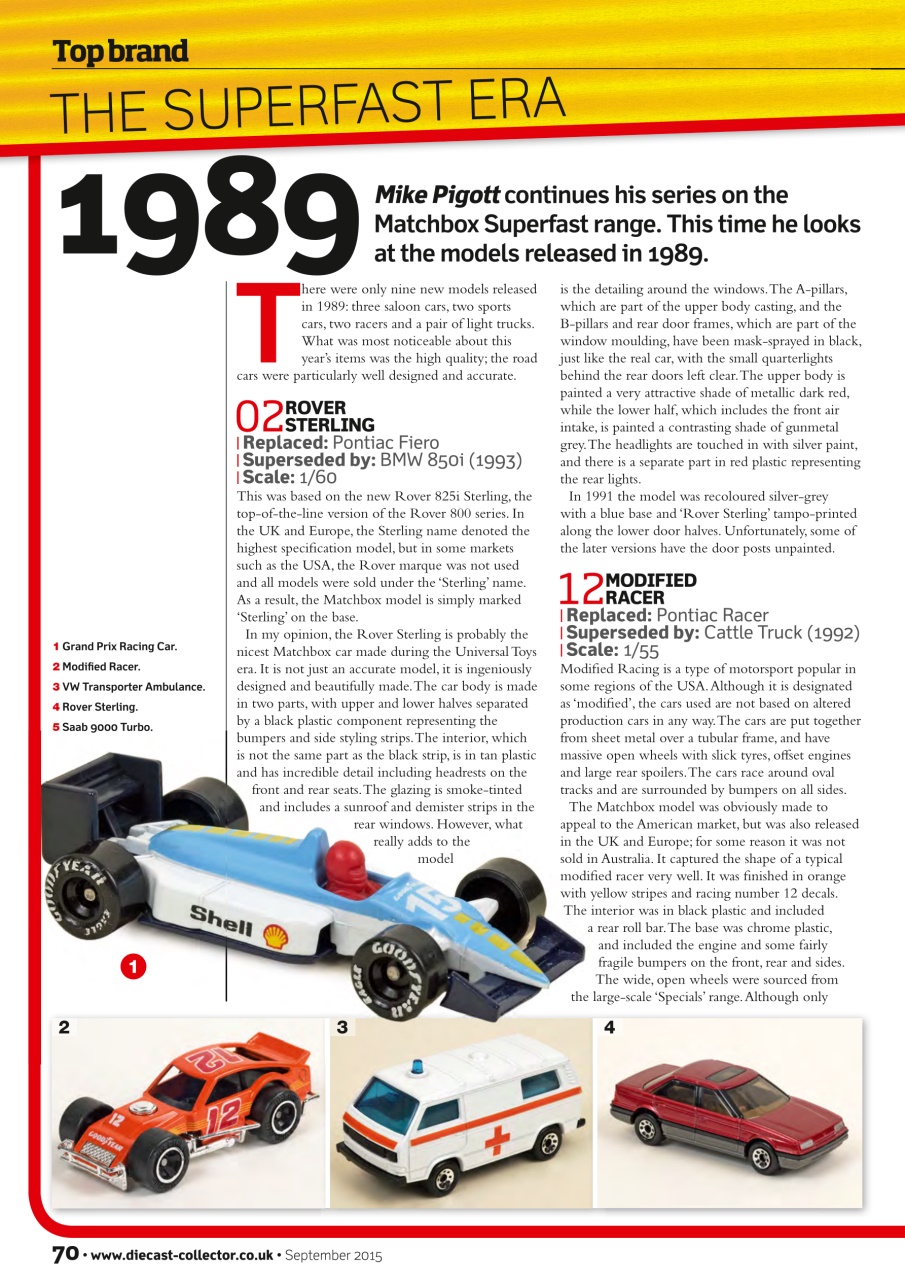Diecast Collector Preview Pages