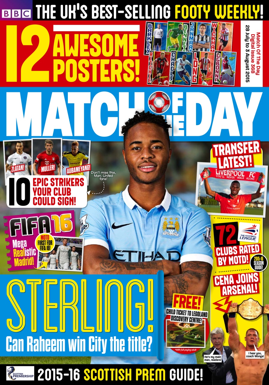 Match of the Day Preview Pages