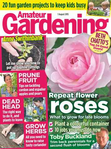 Amateur Gardening issue 1st August 2015