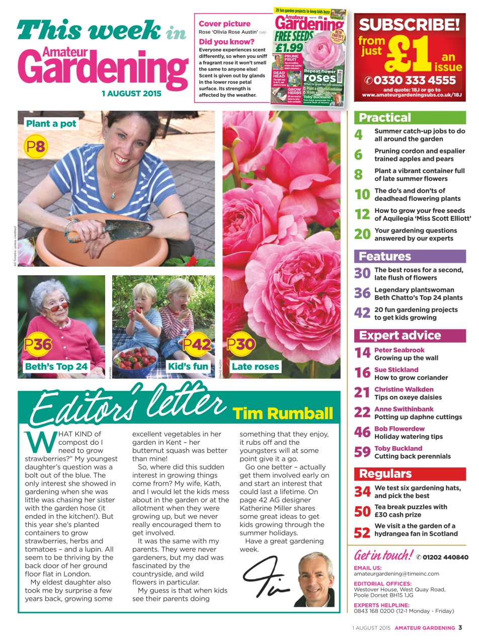 Amateur Gardening Preview Pages