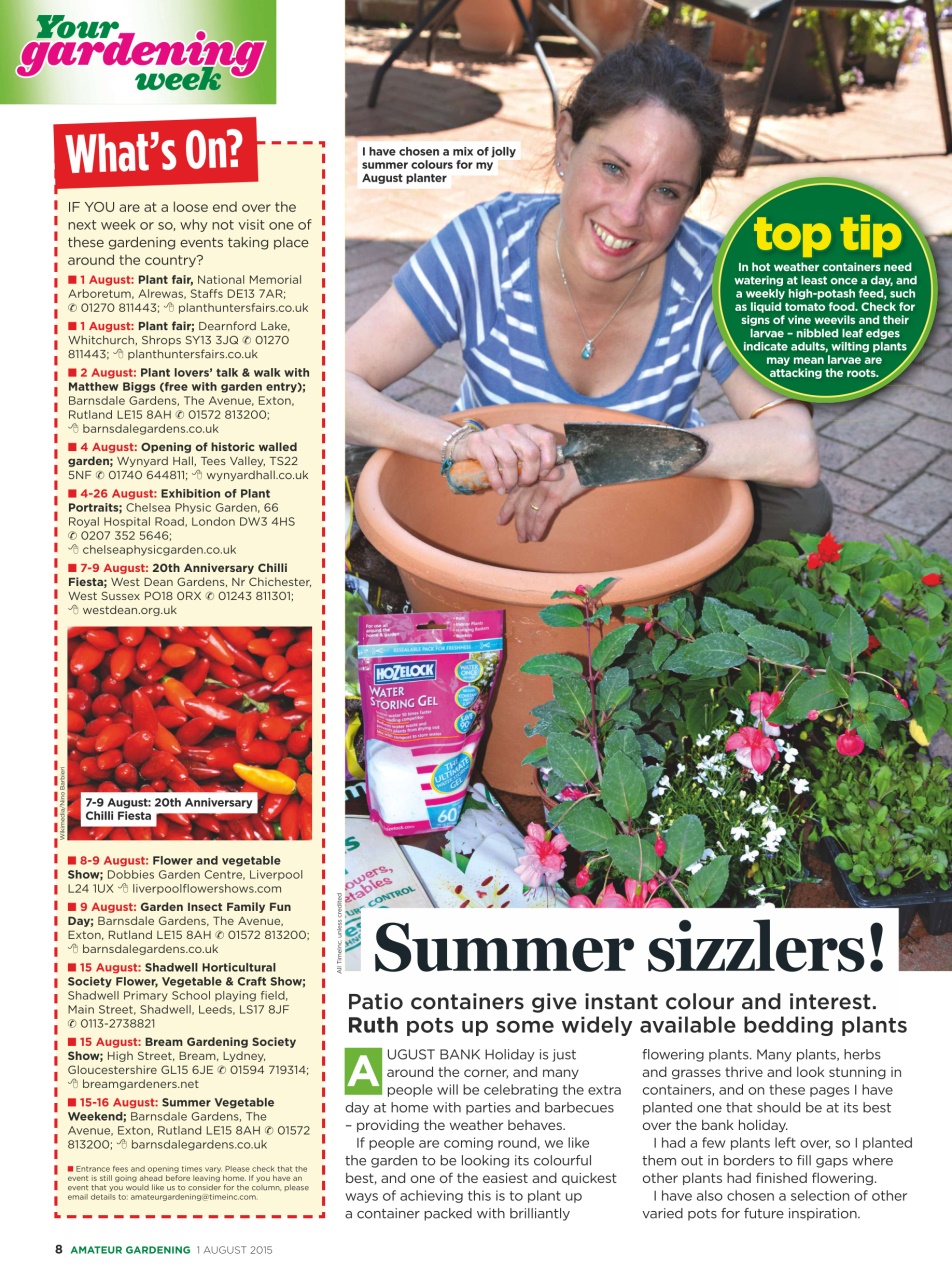 Amateur Gardening Preview Pages