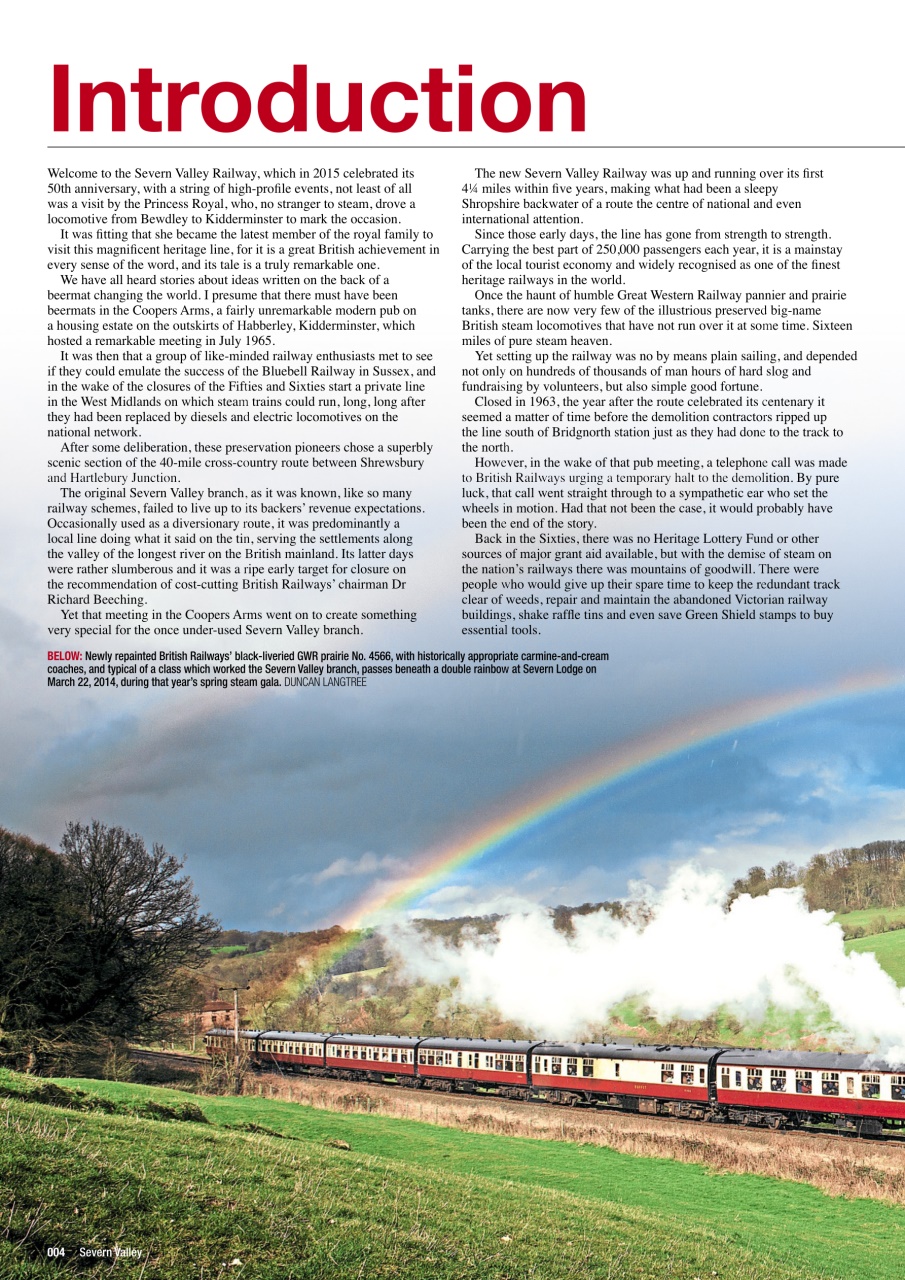 Heritage Railway Preview Pages