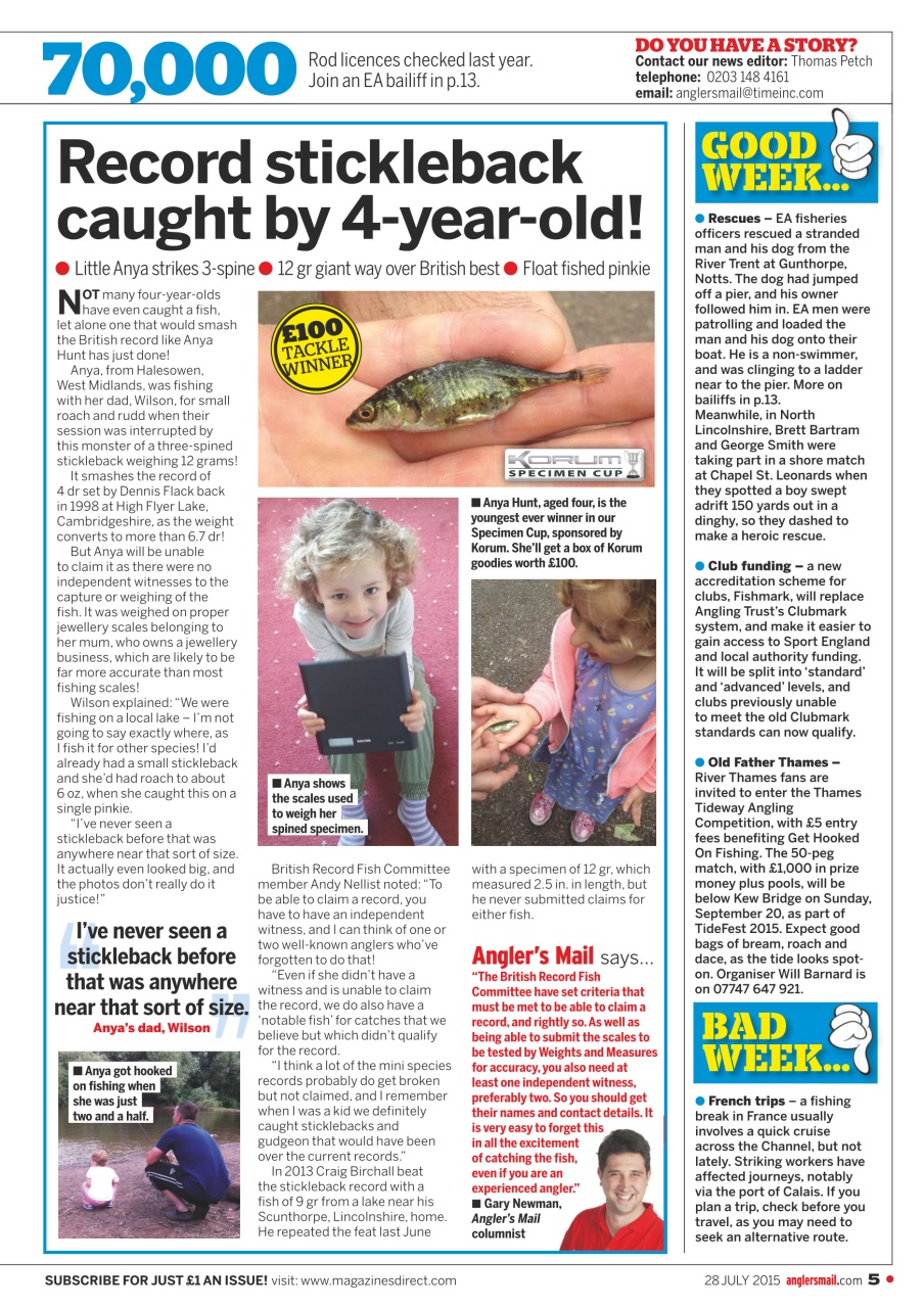 Anglers Mail Preview Pages