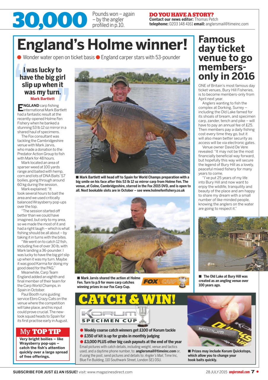 Anglers Mail Preview Pages