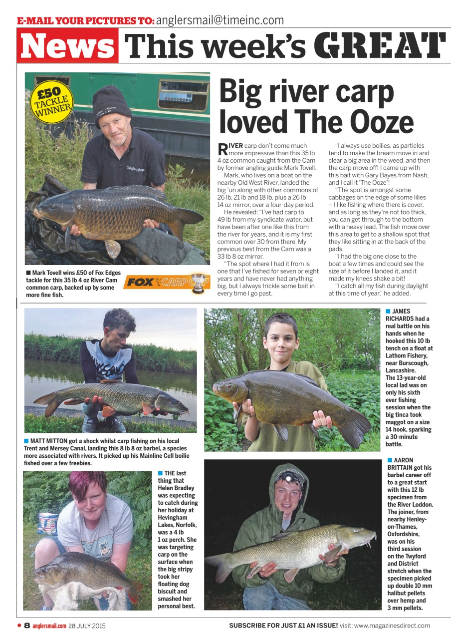 Anglers Mail Preview Pages