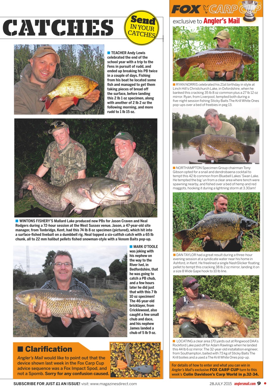 Anglers Mail Preview Pages