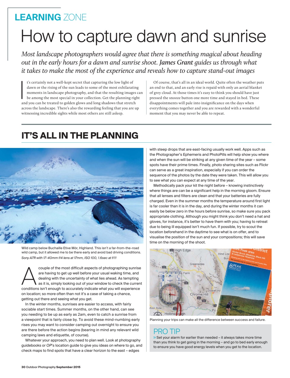 Outdoor Photography Preview Pages