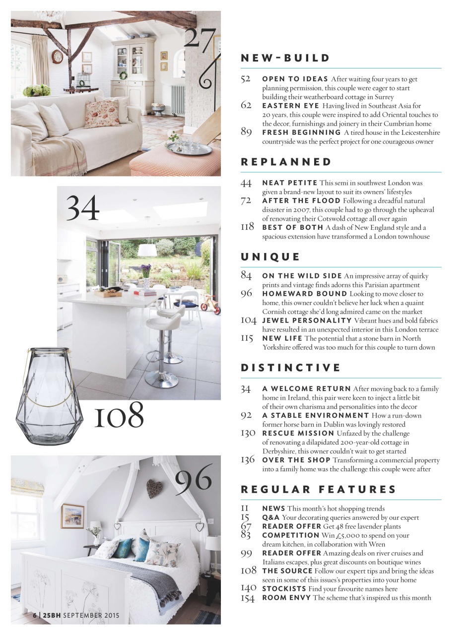 25 Beautiful Homes Preview Pages