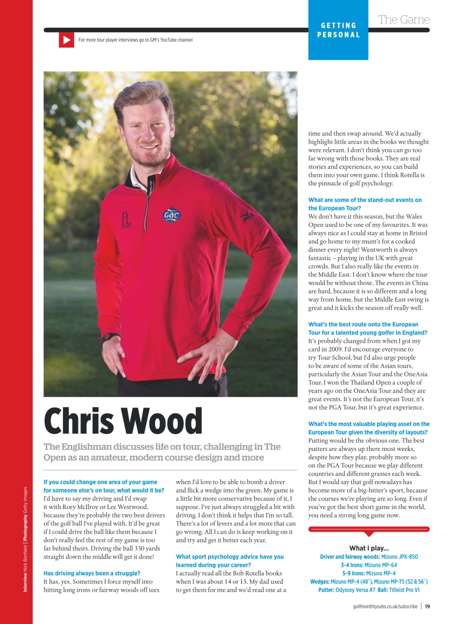 Golf Monthly Preview Pages