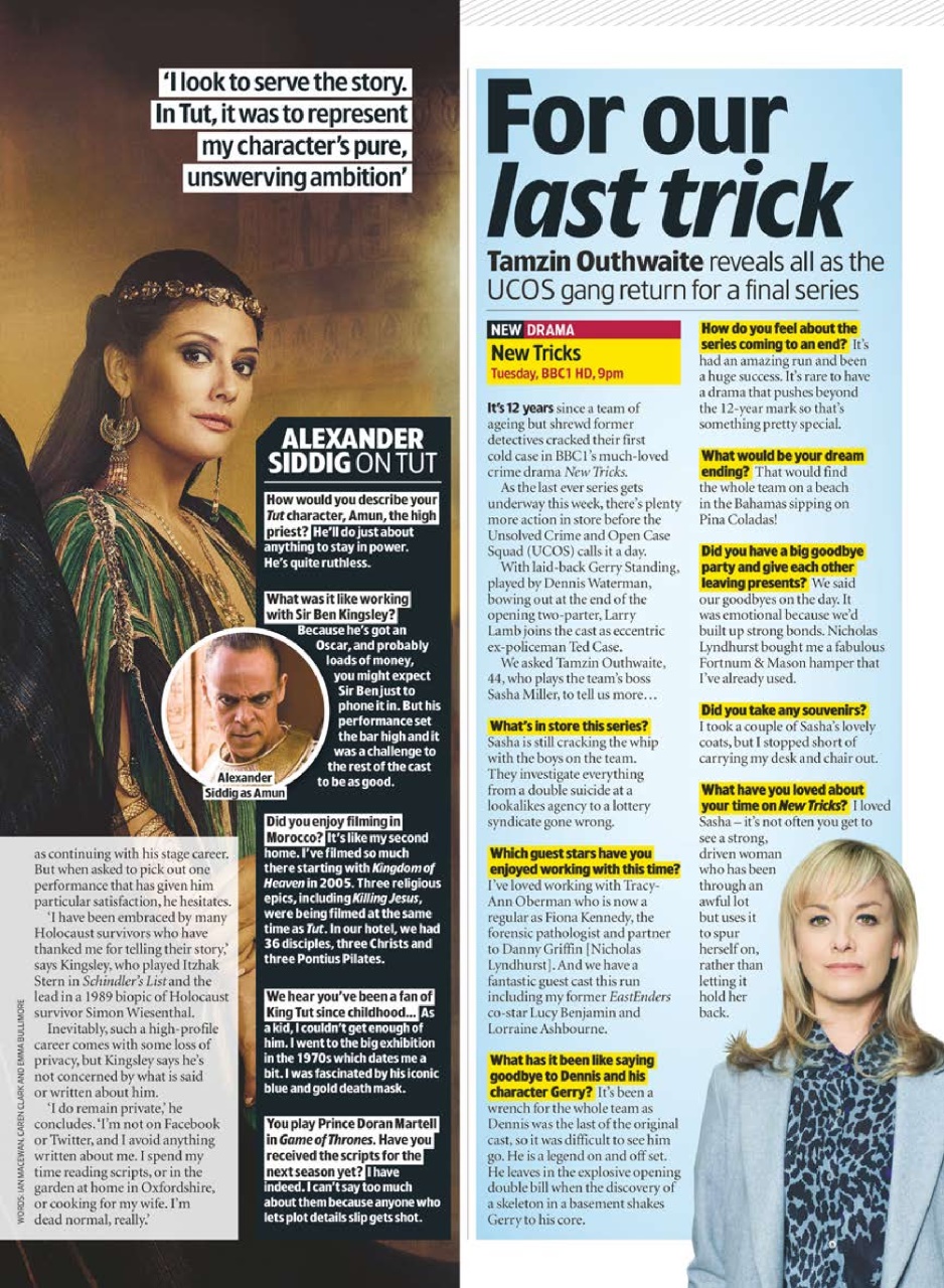 TV & Satellite Week Preview Pages
