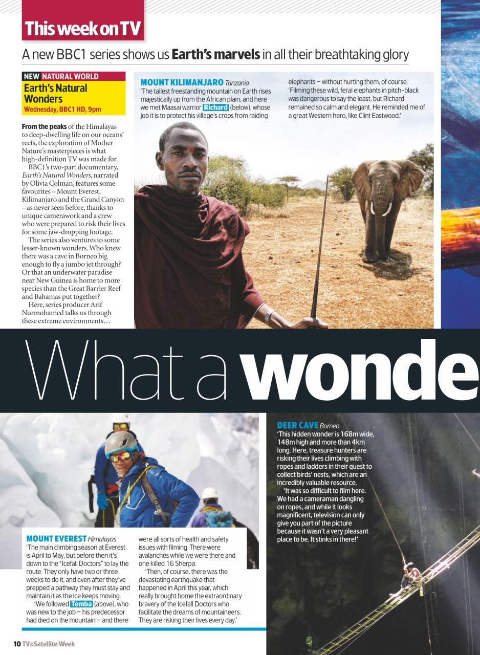 TV & Satellite Week Preview Pages