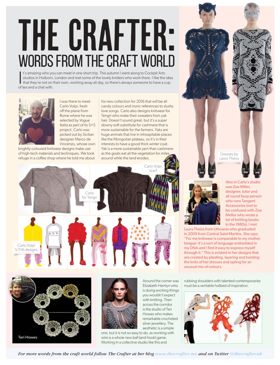 Knitting Preview Pages