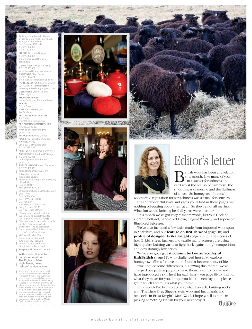 Knitting Preview Pages