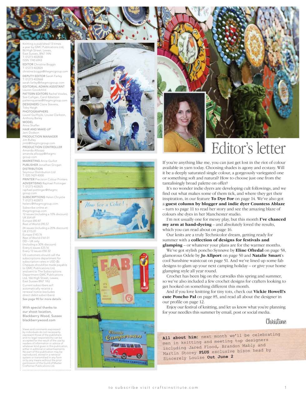 Knitting Preview Pages