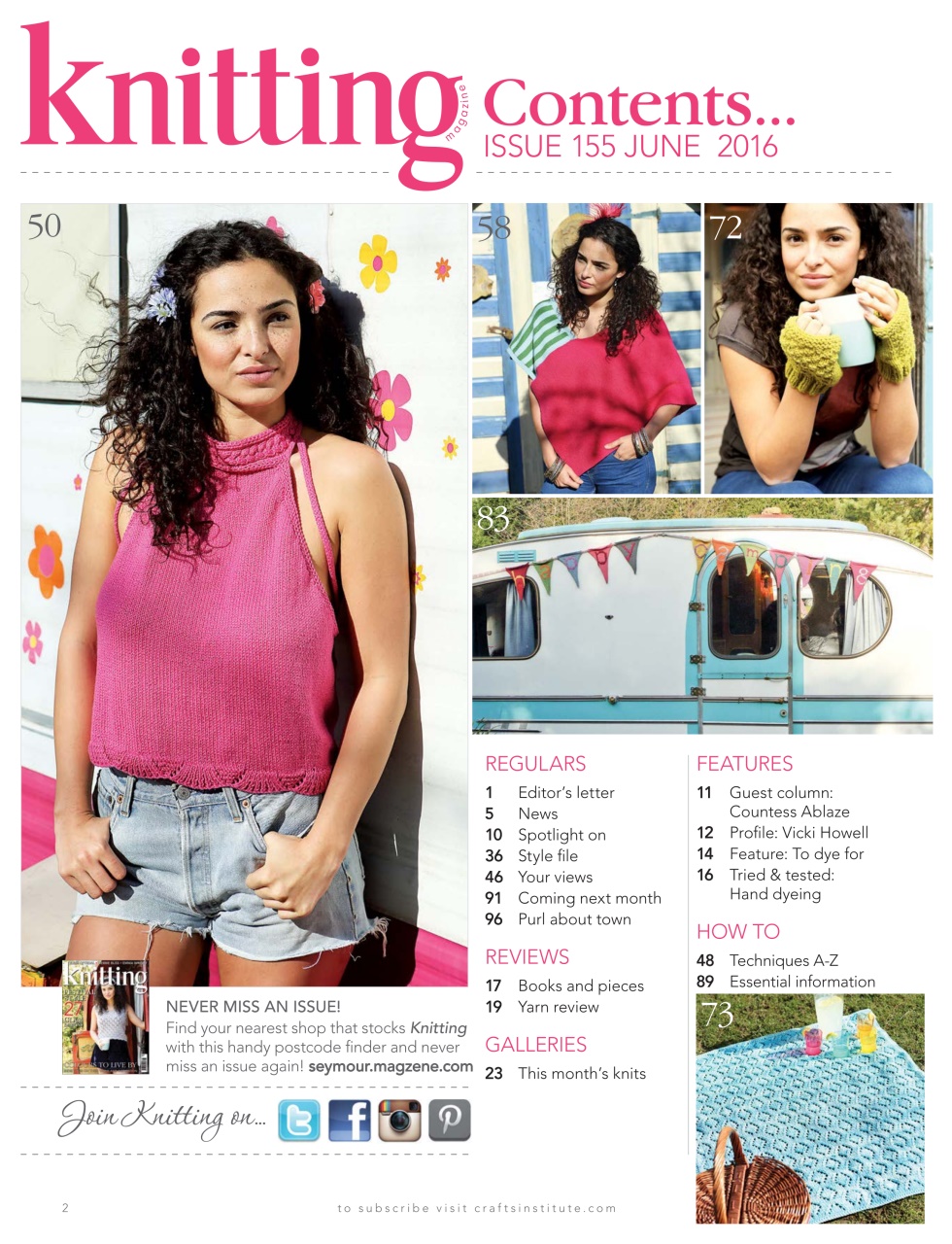 Knitting Preview Pages