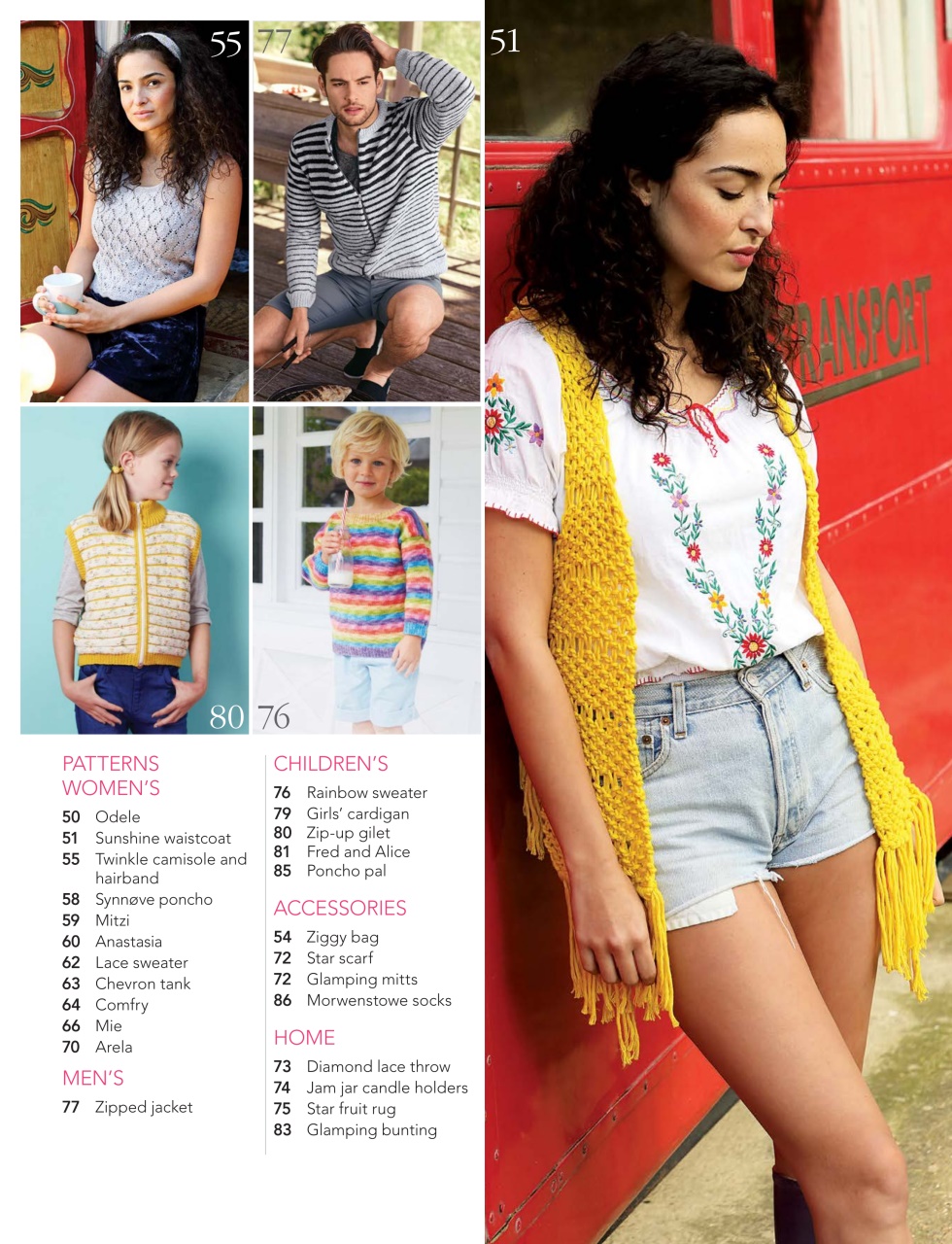 Knitting Preview Pages