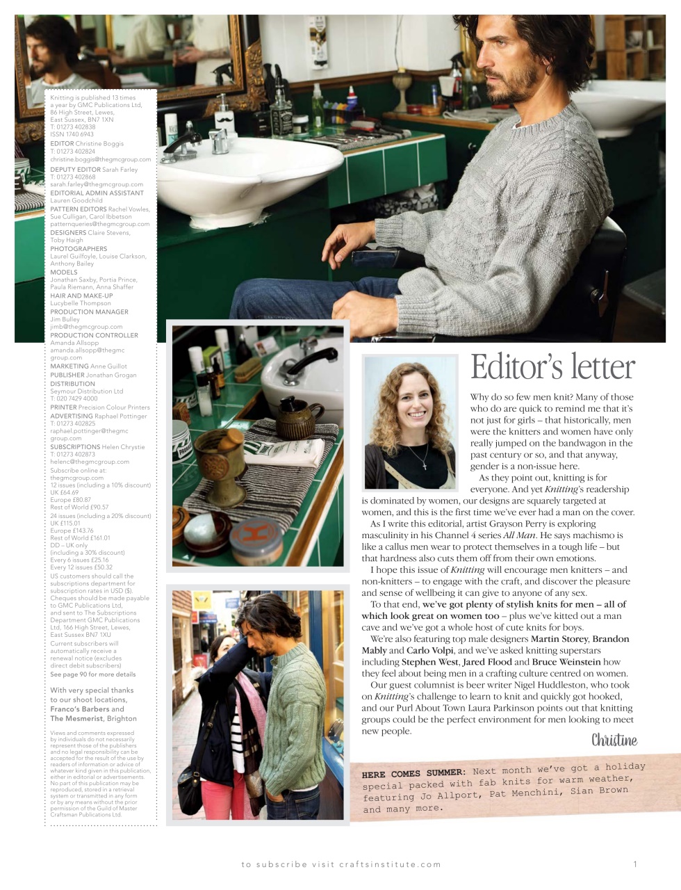 Knitting Preview Pages