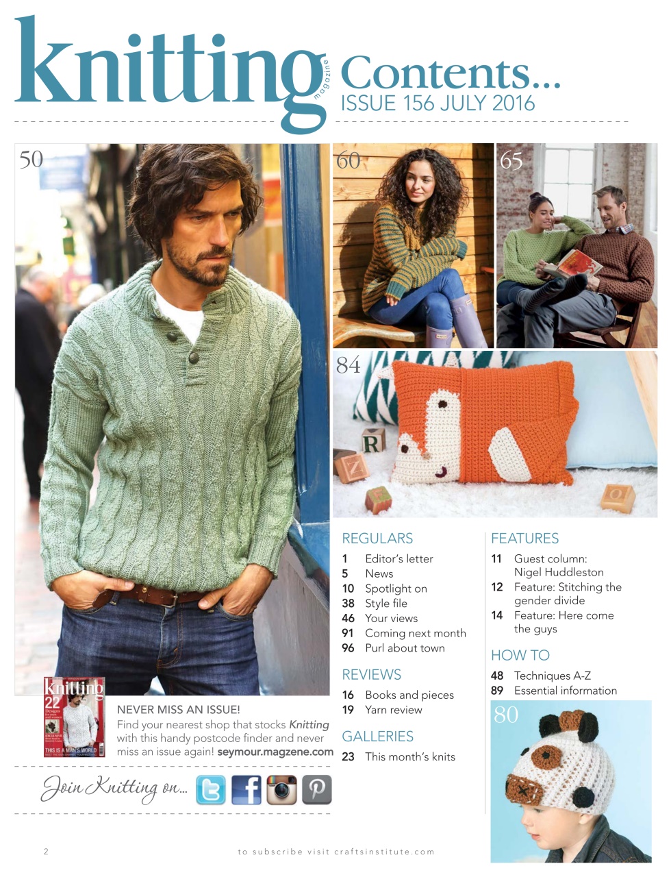 Knitting Preview Pages