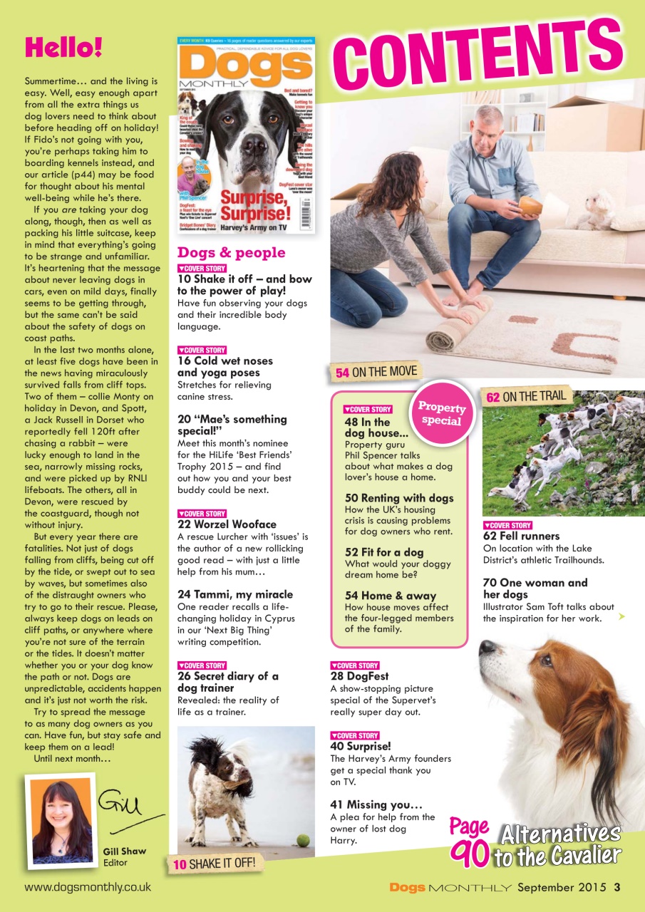 Dogs Monthly Preview Pages