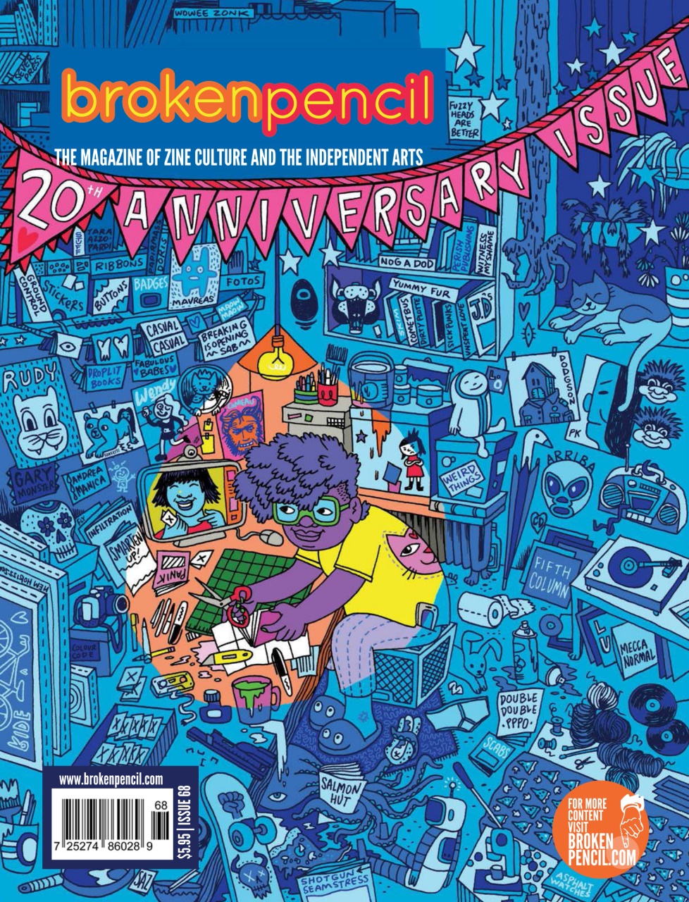 Broken Pencil Preview Pages