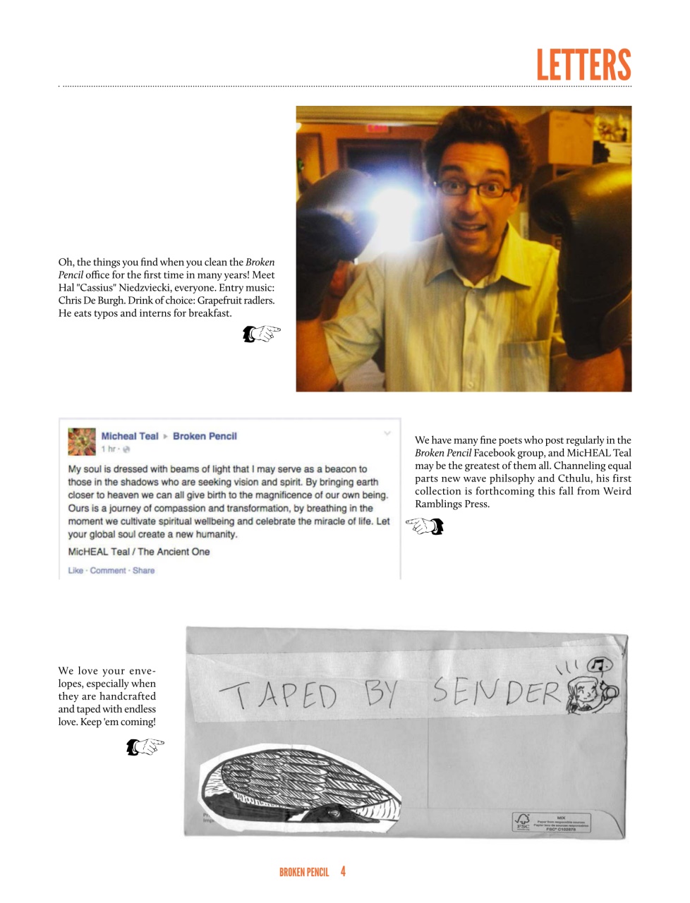 Broken Pencil Preview Pages