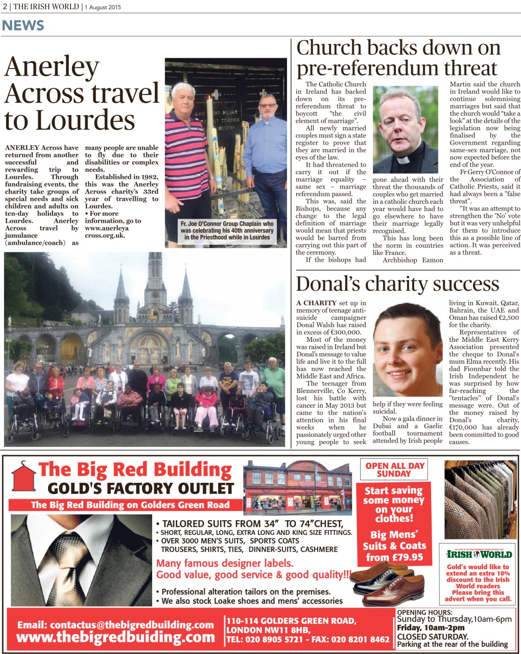 Irish World Preview Pages