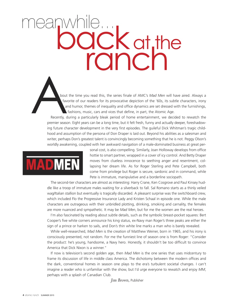 Atomic Ranch Preview Pages