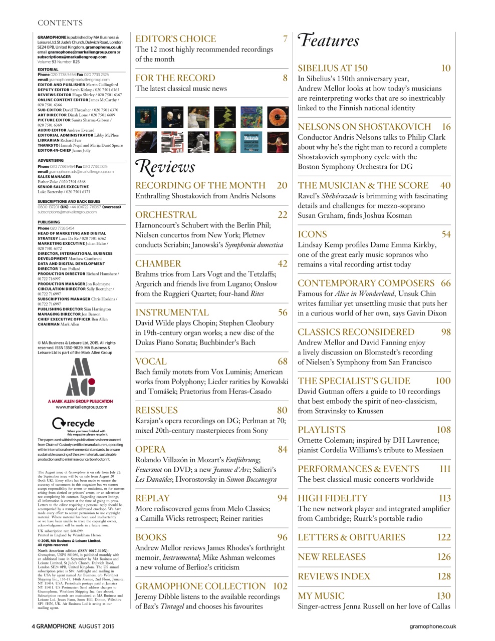 Gramophone Preview Pages