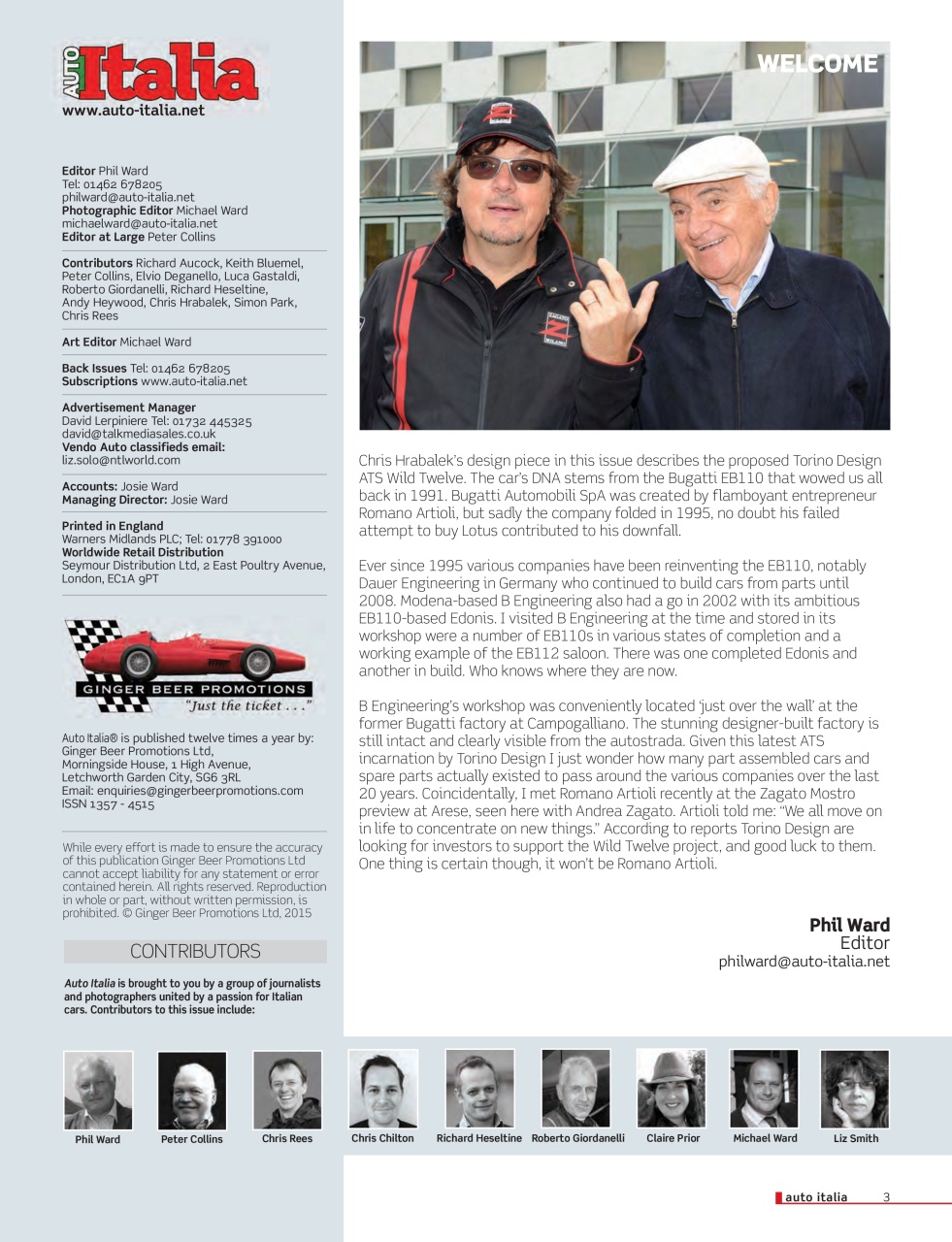 AutoItalia Magazine Preview Pages