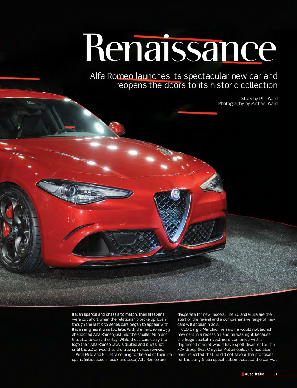AutoItalia Magazine Preview Pages