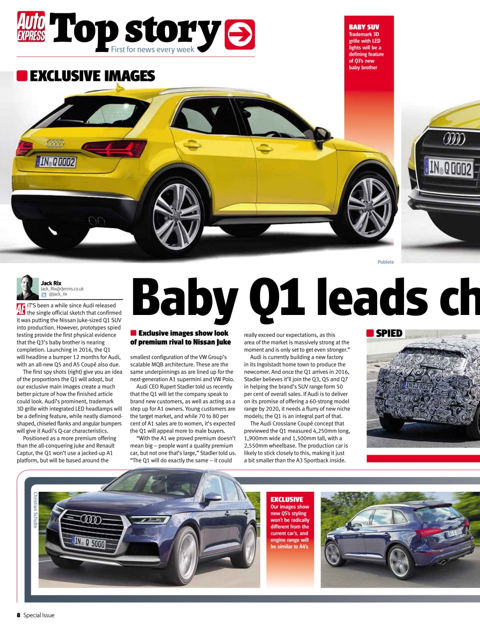 Auto Express Preview Pages