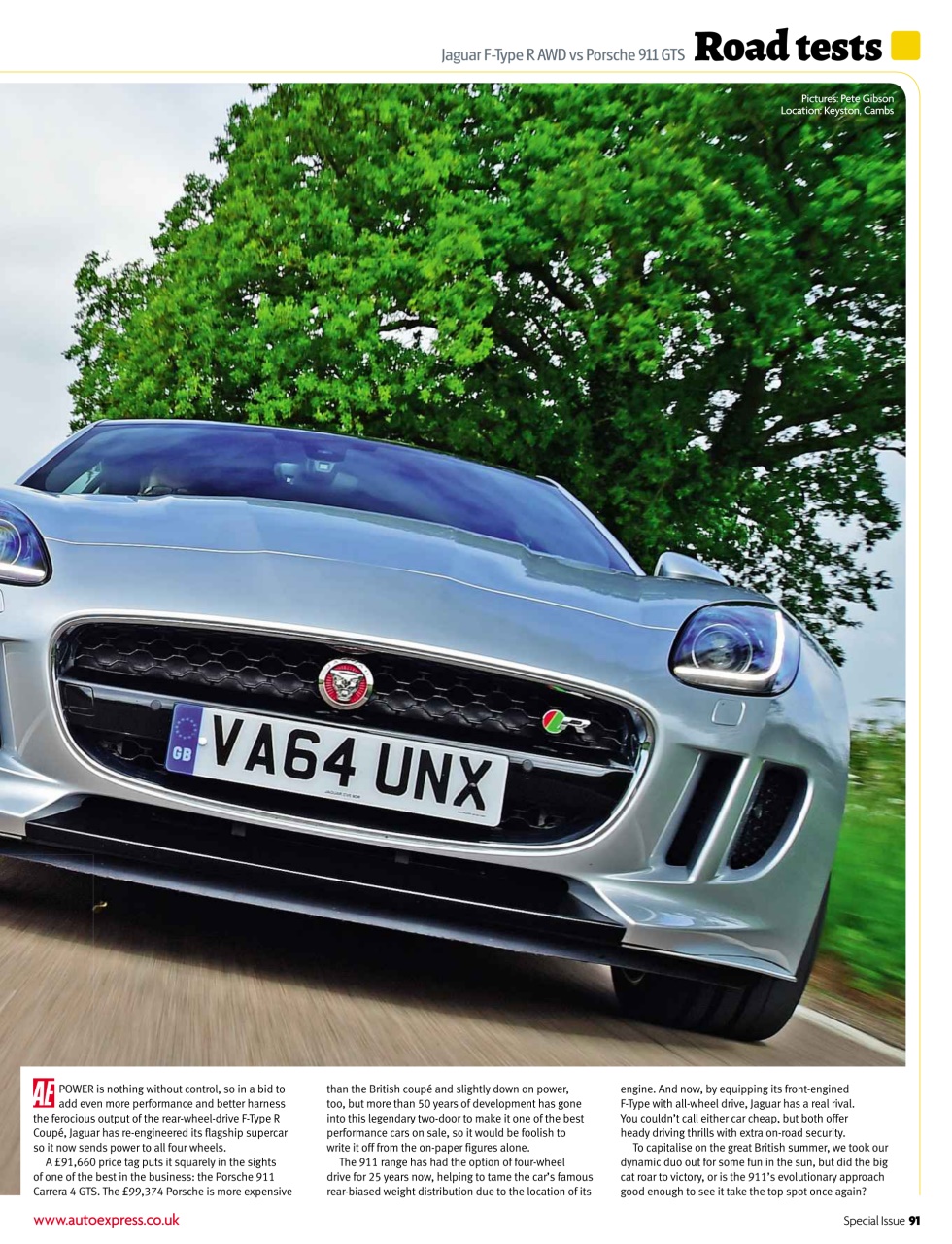 Auto Express Preview Pages