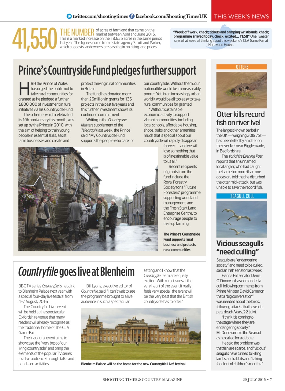 Shooting Times & Country Preview Pages