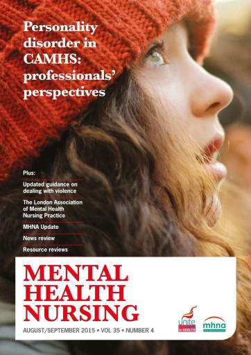 Mental Health Nursing issue 