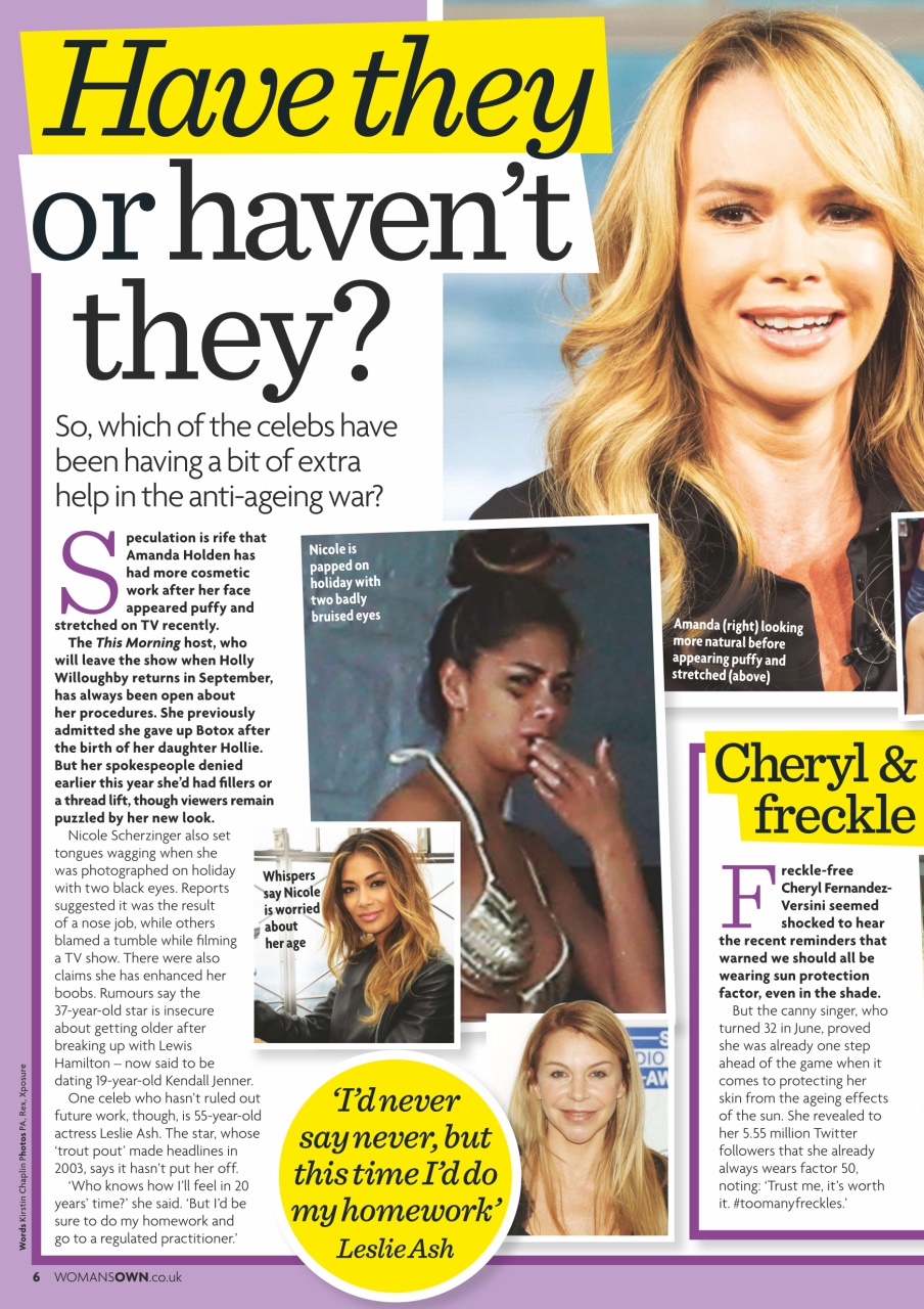 Woman's Own Lifestyle Special Preview Pages
