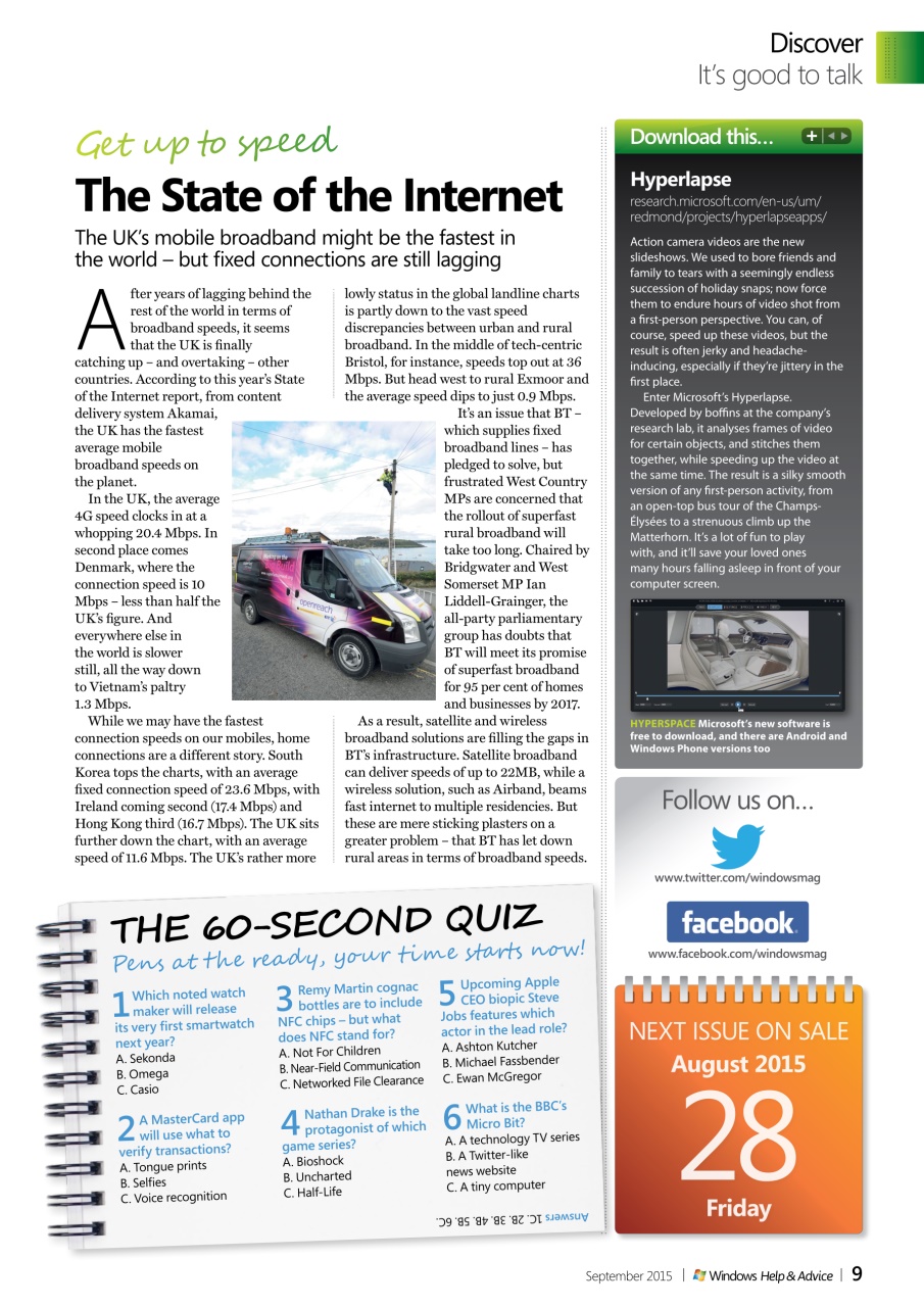 Windows Help & Advice Preview Pages