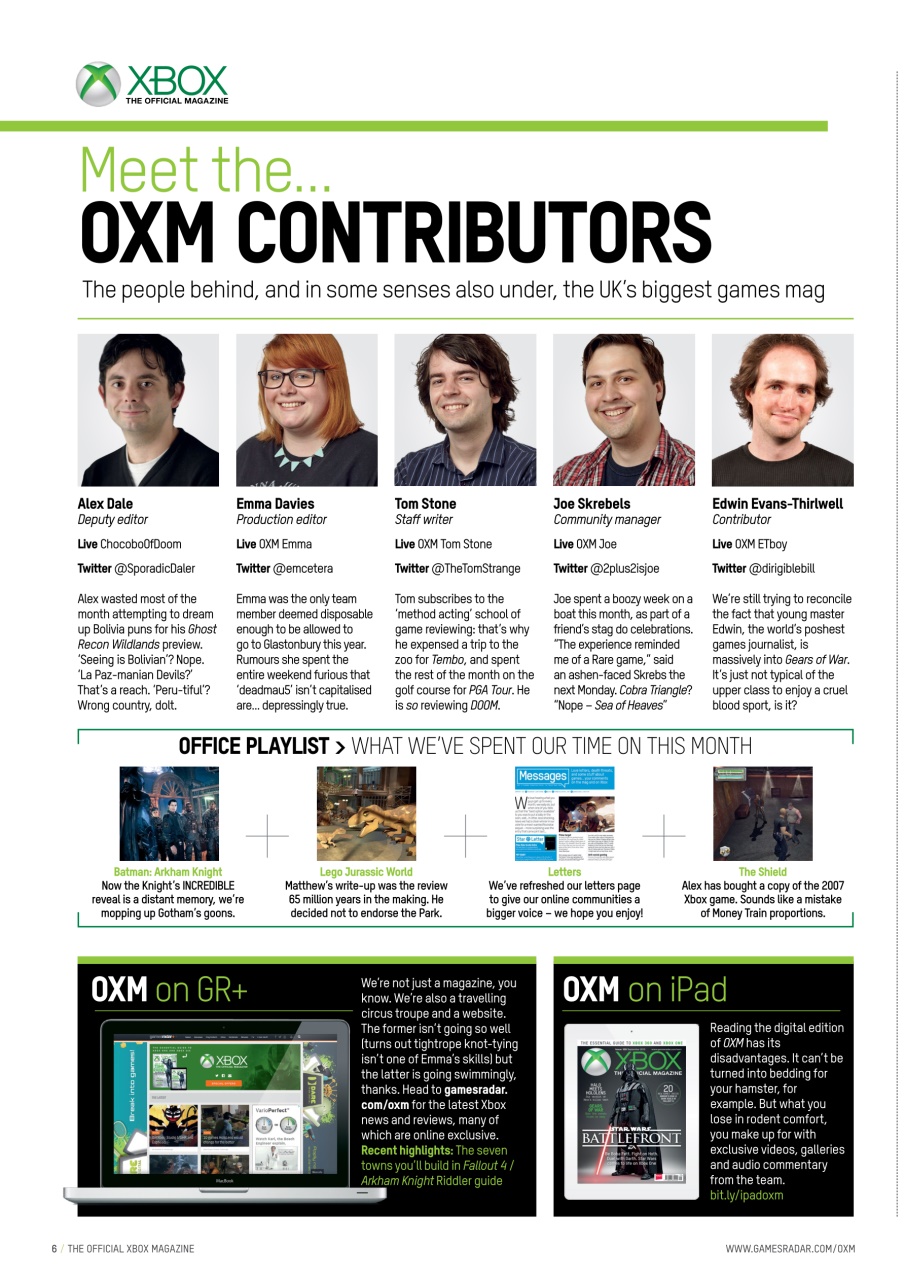 Official Xbox Magazine (UK Edition) Preview Pages