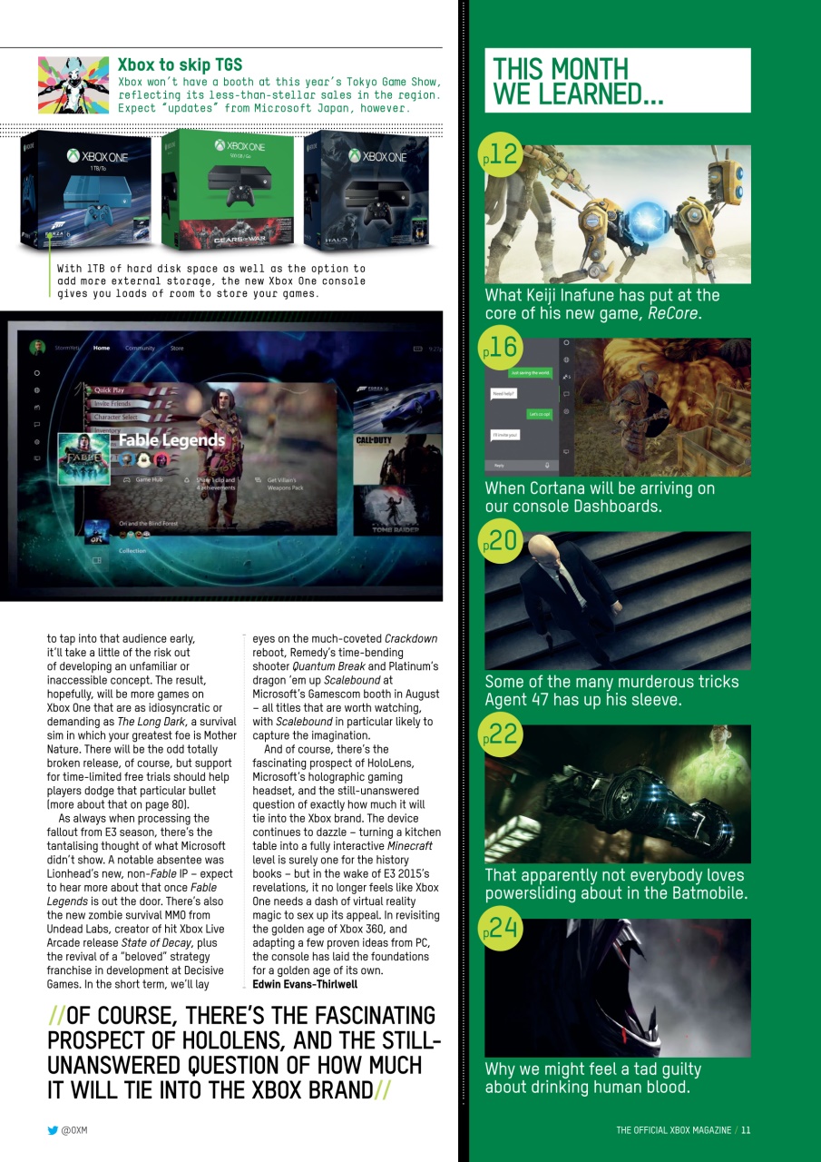 Official Xbox Magazine (UK Edition) Preview Pages