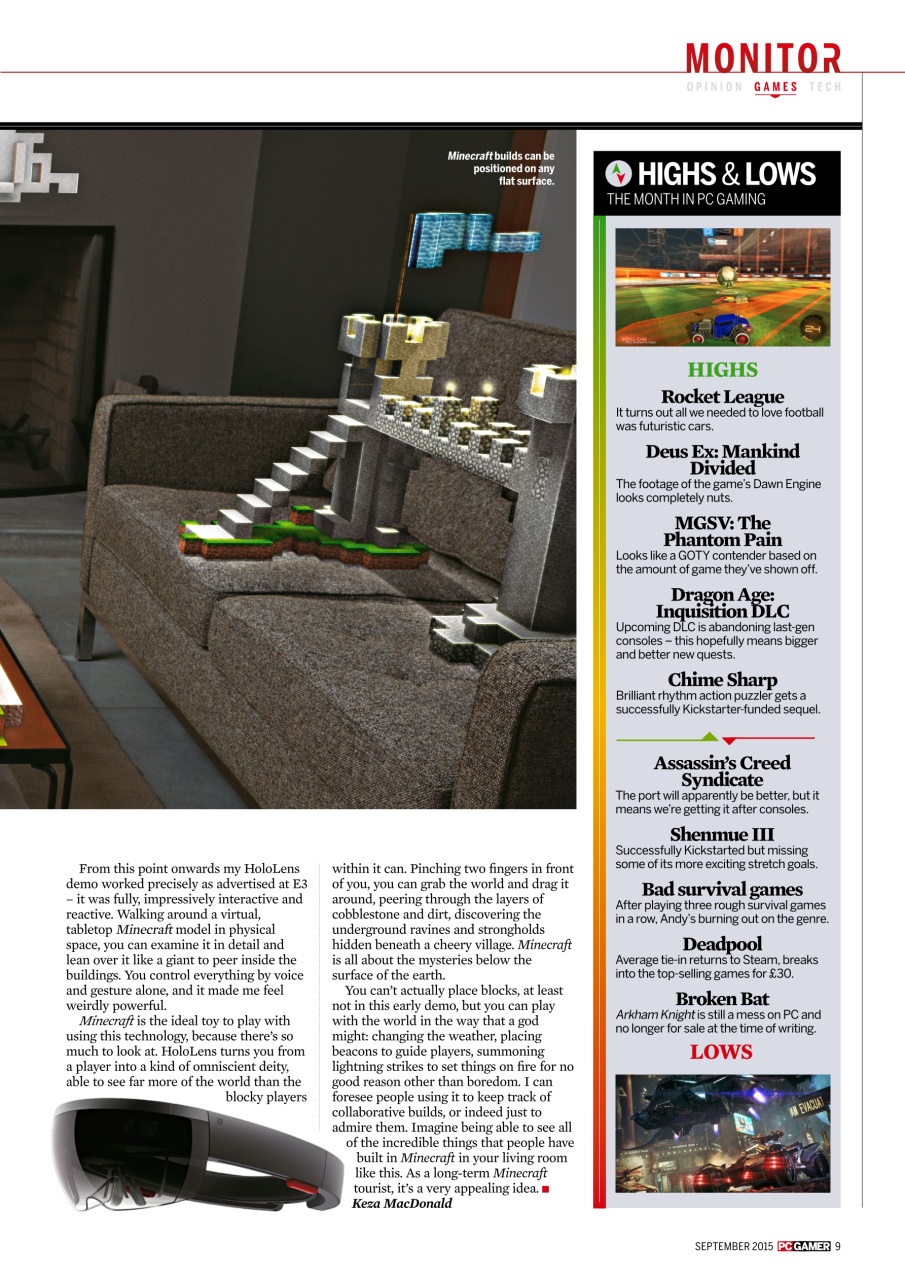 PC Gamer (UK Edition) Preview Pages