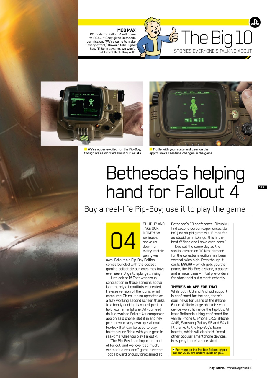 PLAY Magazine Preview Pages