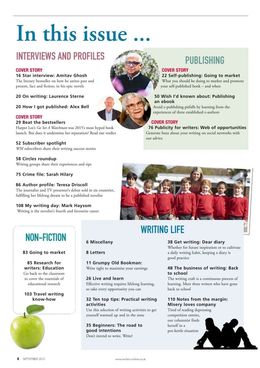 Writing Magazine Preview Pages