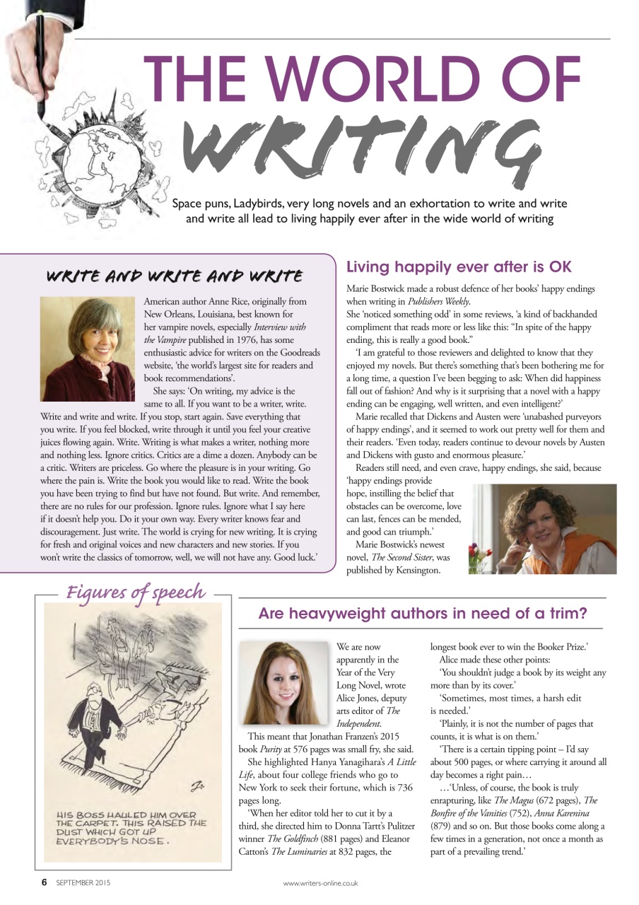 Writing Magazine Preview Pages