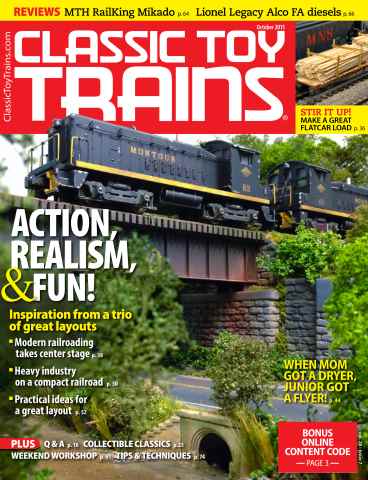 Classic Toy Trains issue October 2015
