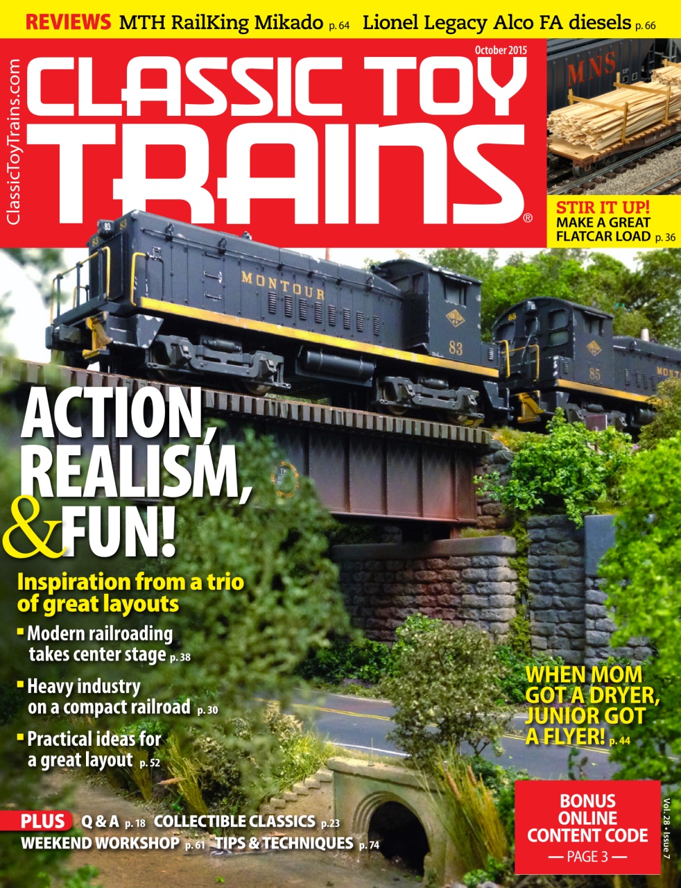 Classic Toy Trains Preview Pages