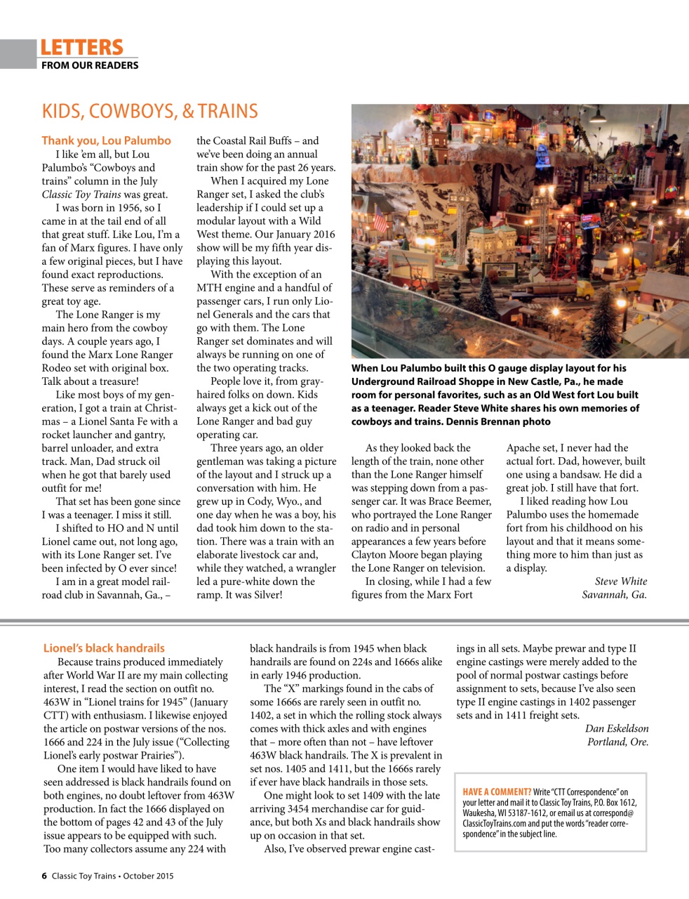 Classic Toy Trains Preview Pages